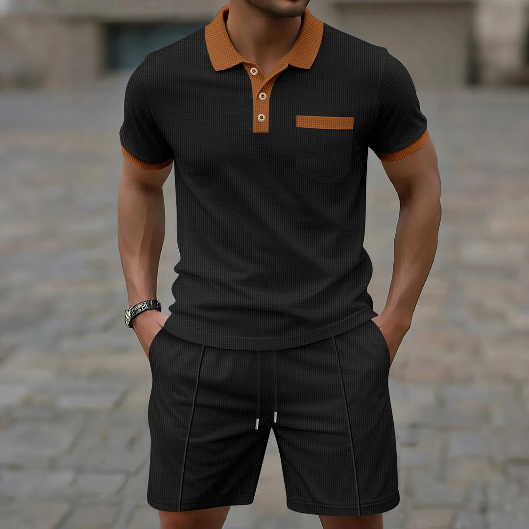 MONTGOMERY | TWO-PIECE POLO & SHORTS SET
