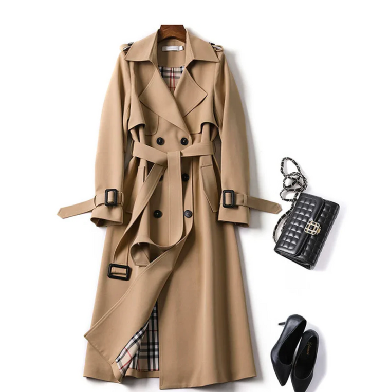 AUDREY | BELTED WATERPROOF TRENCH COAT