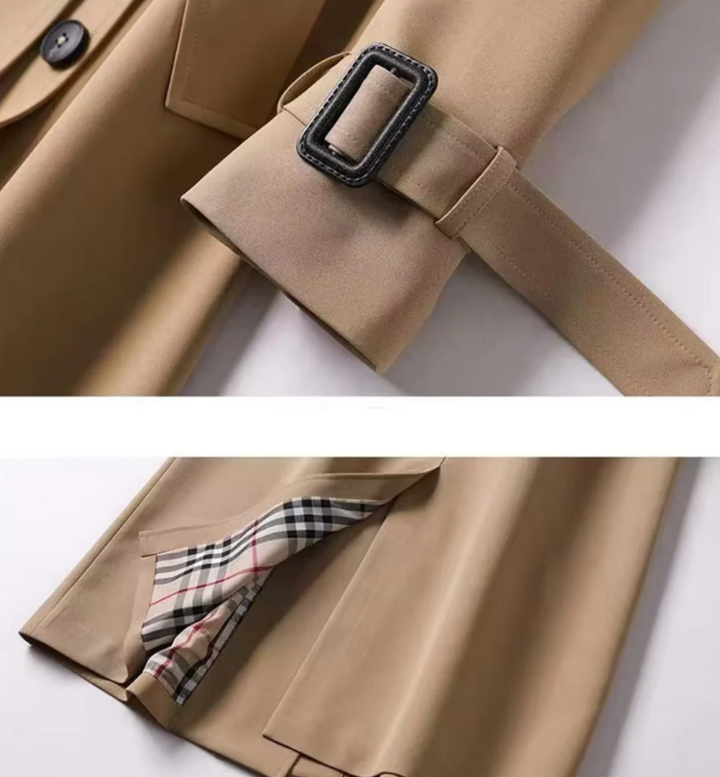 AUDREY | BELTED WATERPROOF TRENCH COAT