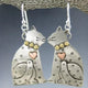 Tabitha | Enchanting Cat Earrings