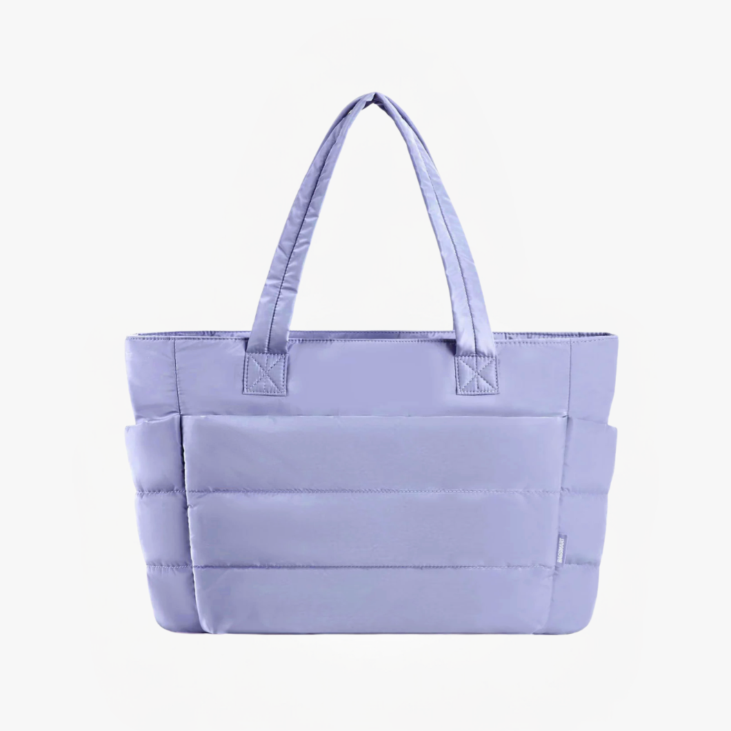 Puffer-Style Tote Bag