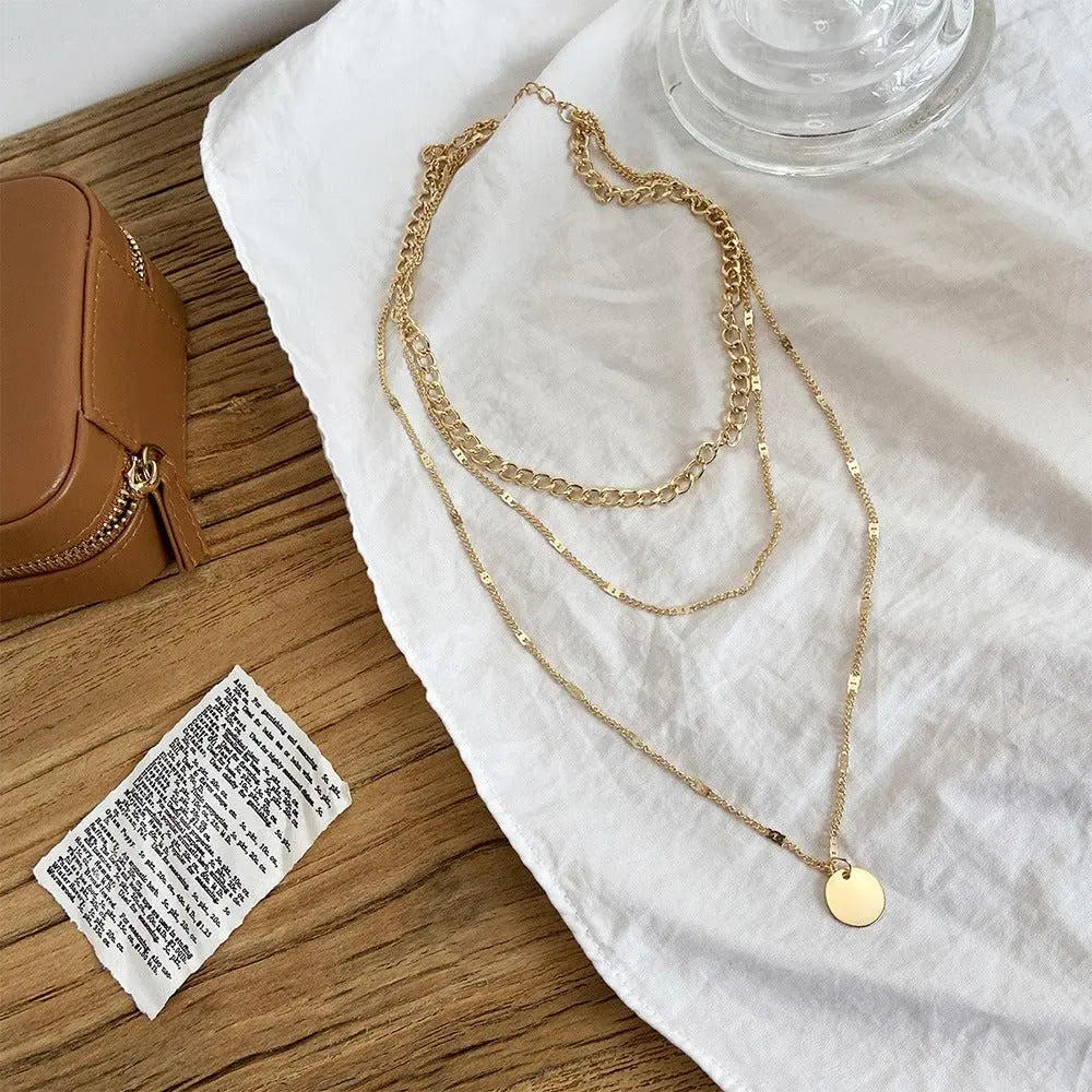 Regina | Gold and Silver Collar Necklace