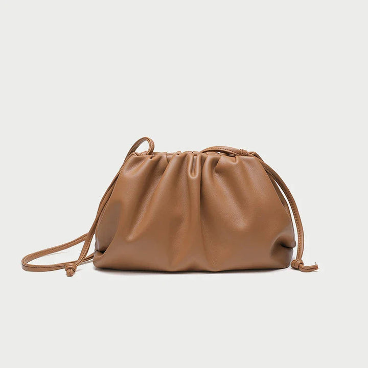 Convertible Faux Leather Hobo Bag