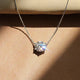 Christina | Crystal Solitaire Pendant