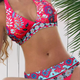 AIBHLÍN | FLORAL AND GEOMETRIC BIKINI SET