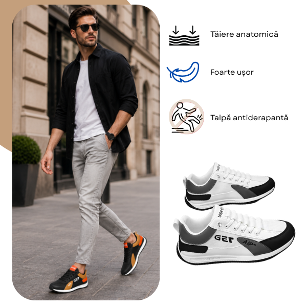 STRAVIO | Comfort Knit Trainers