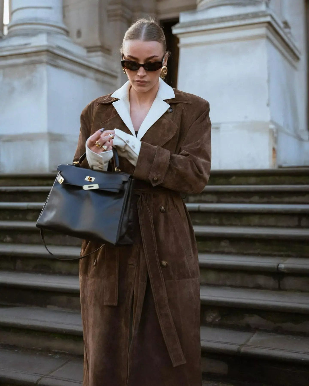 ESME | Belted Trench Coat with Timeless Tailoring