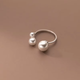 Patience | Pearl Trio Ring