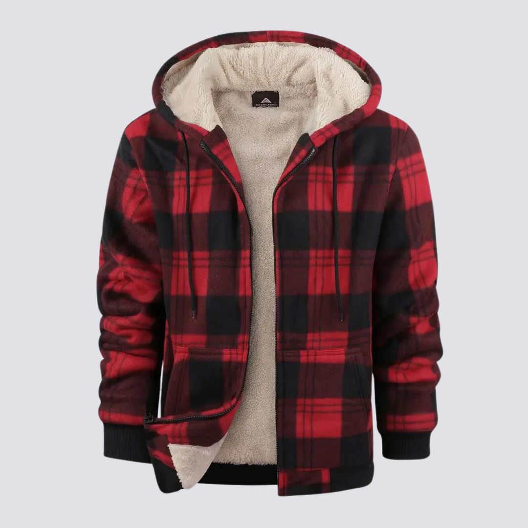 NANCY | CHECK-PRINT TRANSITIONAL JACKET