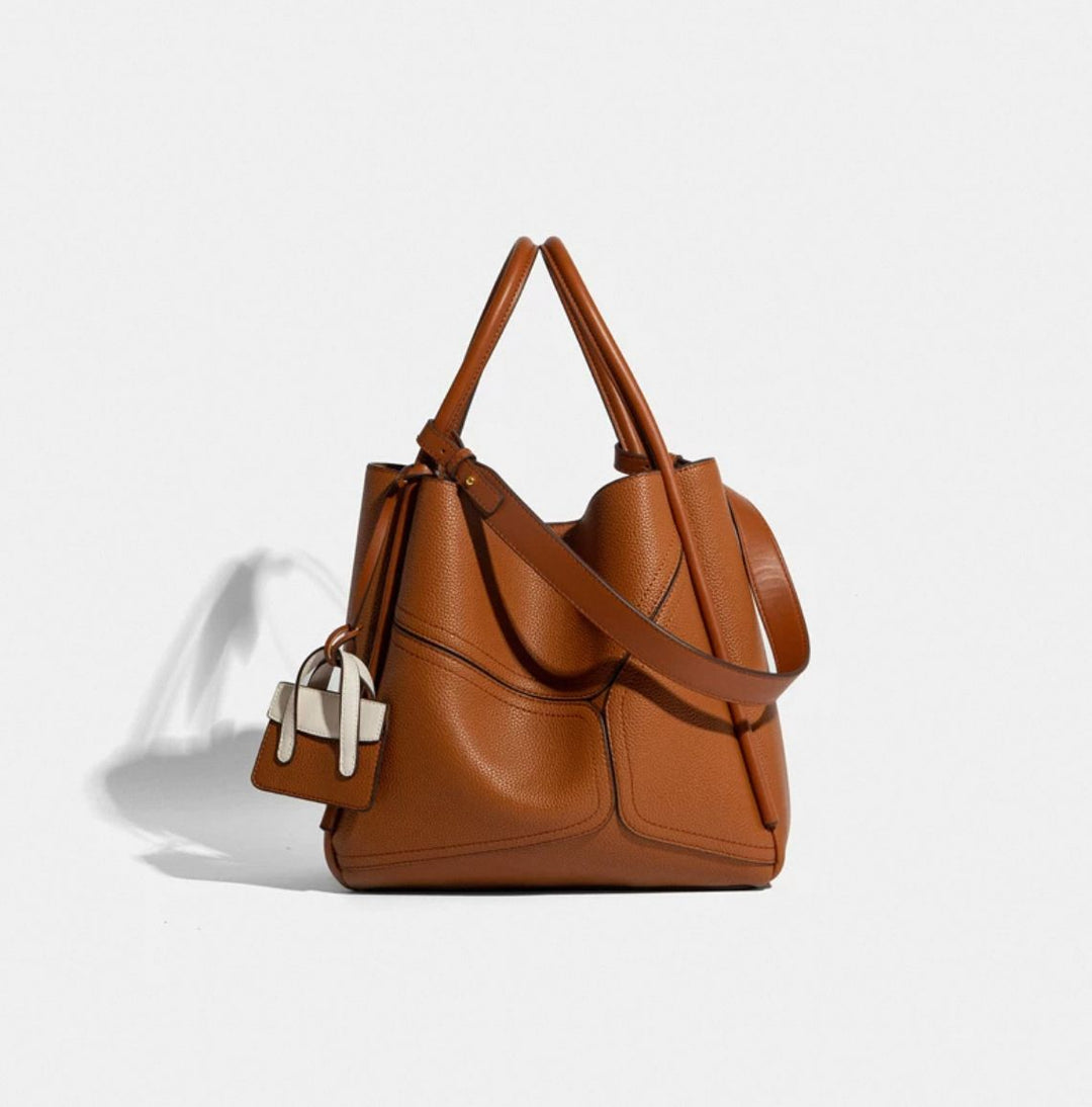 Cowhide Leather Tote Bag