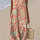 DEIRFHÍNE | BOTANICAL FLORAL MIDI DRESS