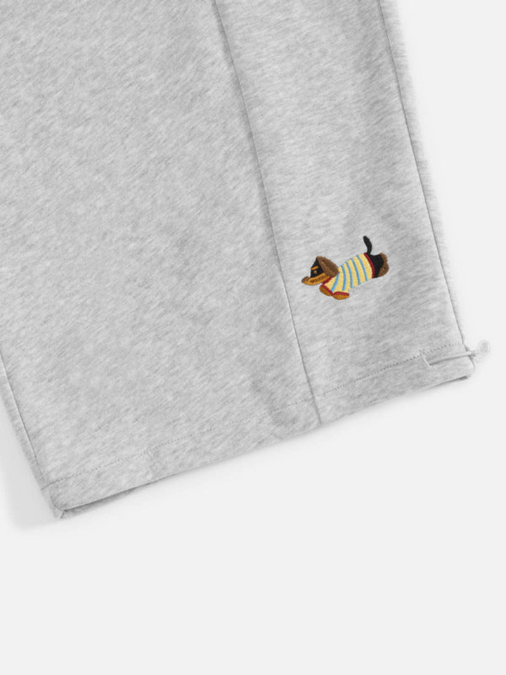 ELSPETH | EMBROIDERED BARREL SWEATPANTS