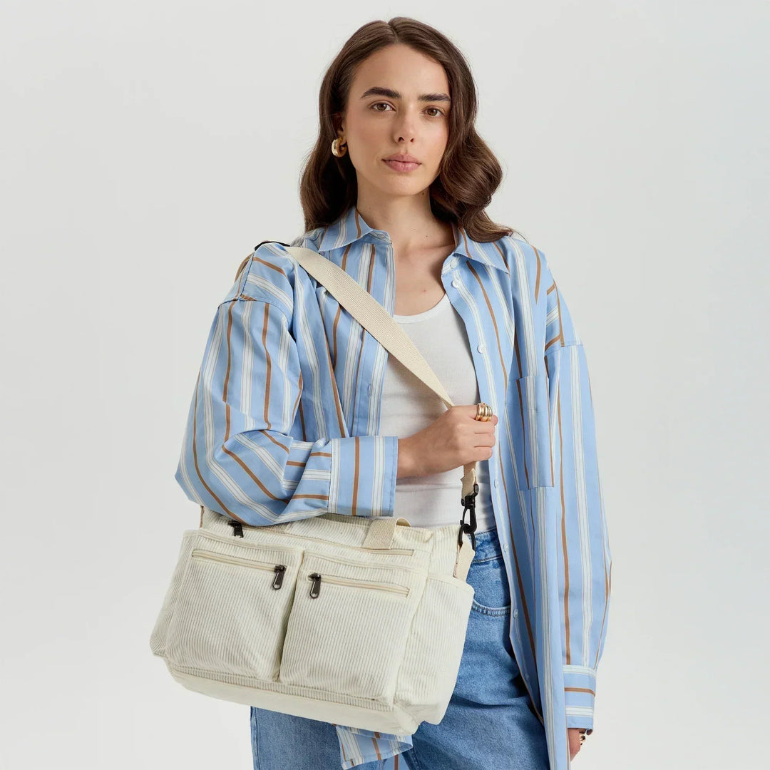 Corduroy Crossbody Bag