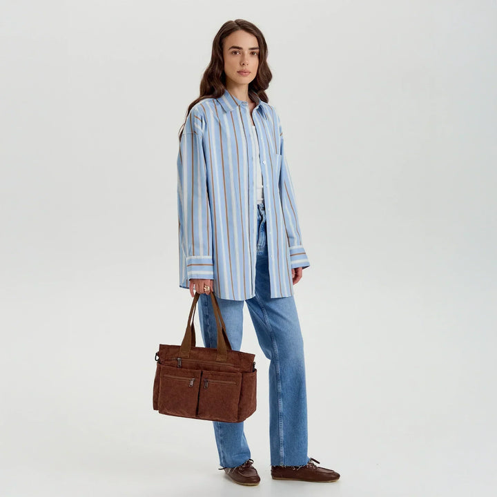 Corduroy Crossbody Bag