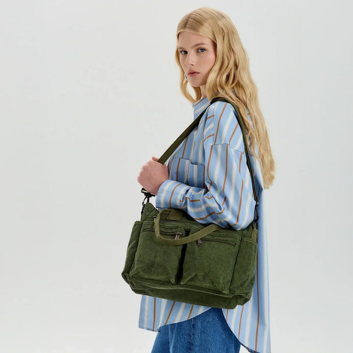 Corduroy Crossbody Bag
