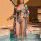 FIONNGHUALA | FLORAL SKIRT BIKINI SET