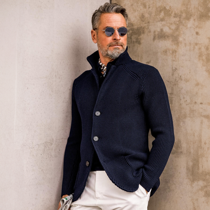 Mens Knitted Cardigan