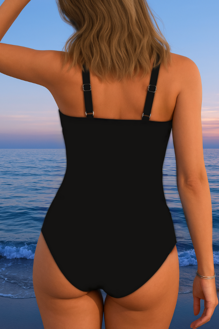VIVIENNE | COLOURFUL WRAP SWIMSUIT