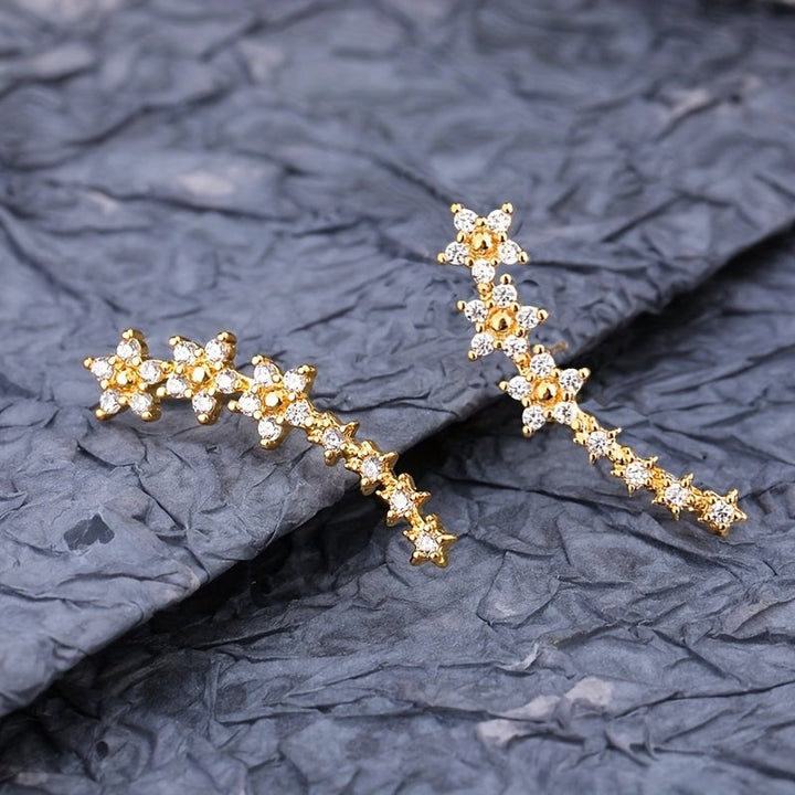 Edith | Floral Earrings