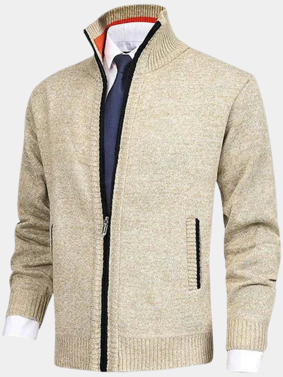 Mens Long Sleeve Cardigan