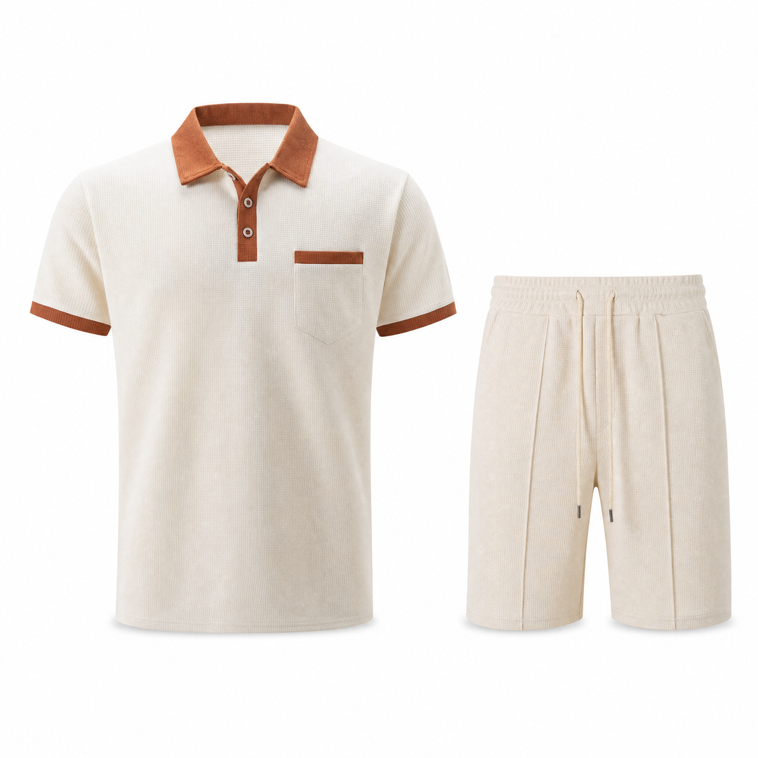 MONTGOMERY | TWO-PIECE POLO & SHORTS SET