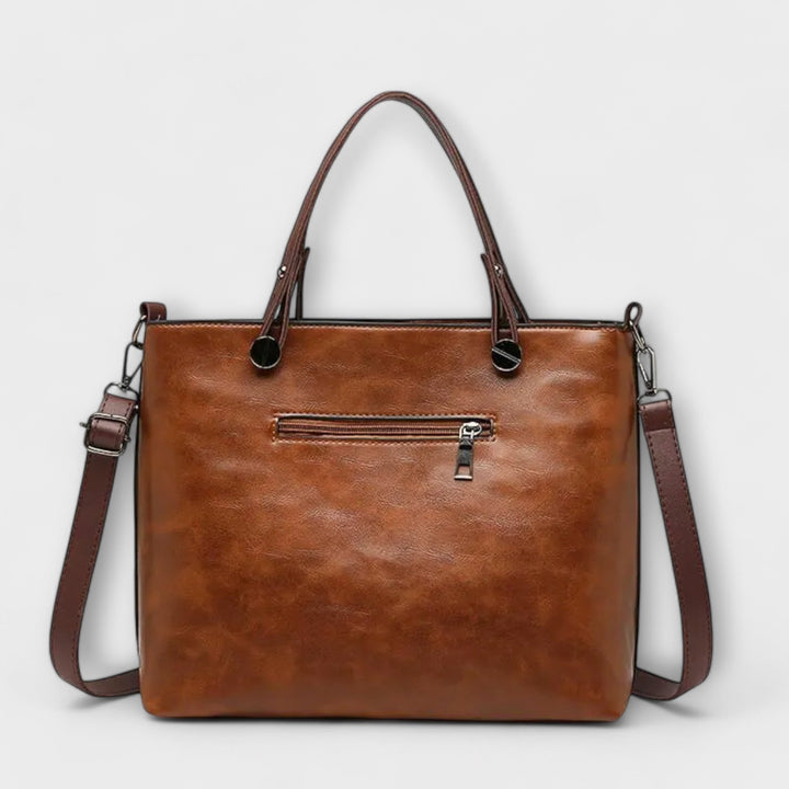 Minimalist Structured Leather Handbag