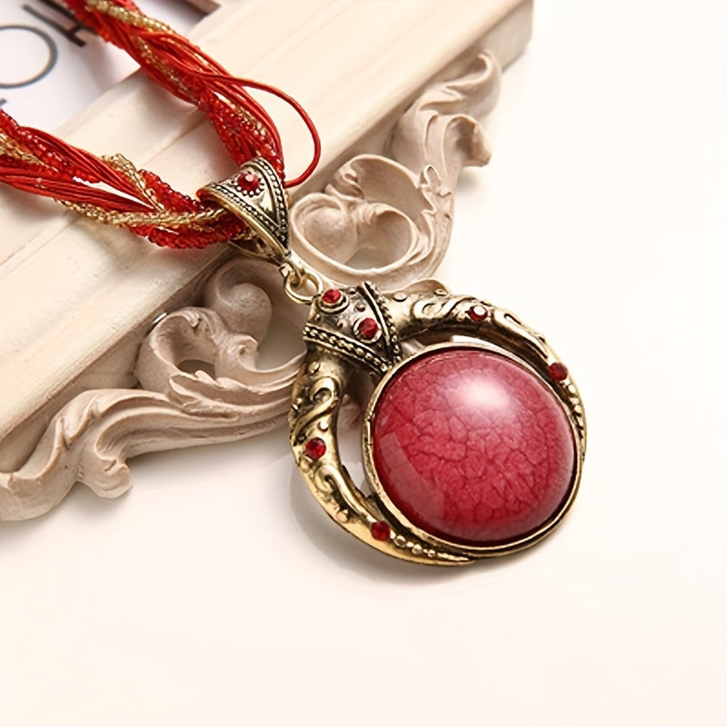 Saskia | Bohemian Pendant Necklace