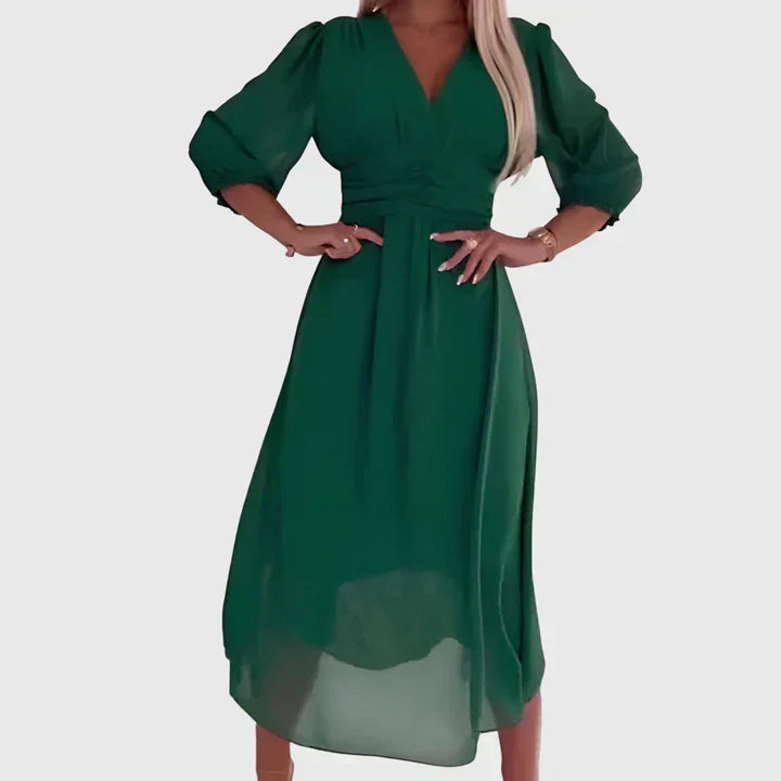 Chloe | Lightweight Silky Chiffon Dress