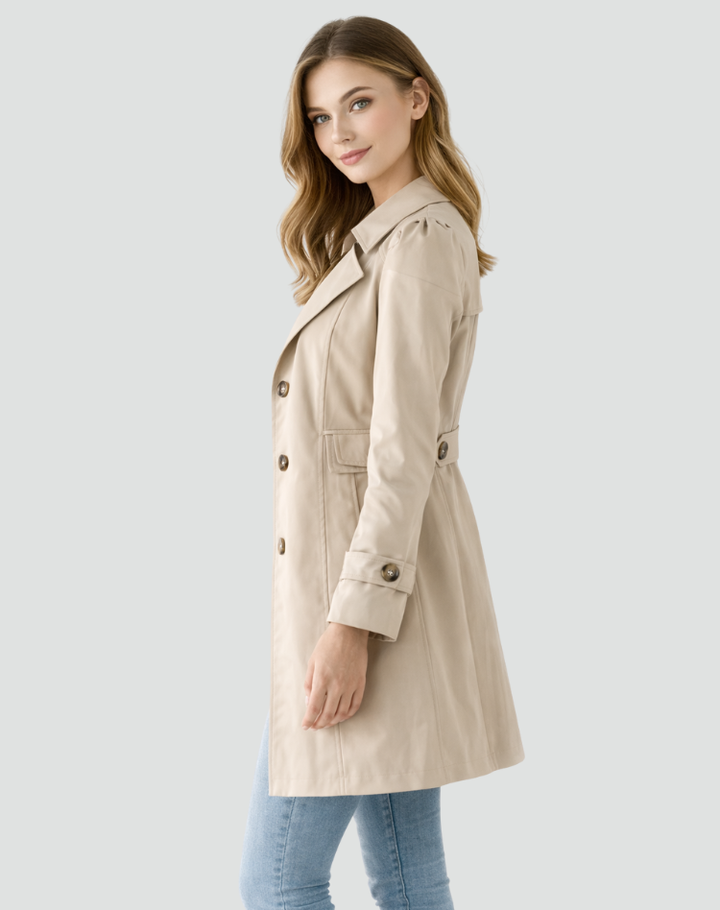 ELEANOR | Slim-Fit Classic Trench Coat