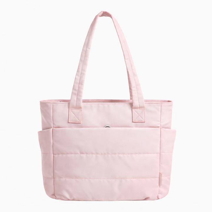 Puffer-Style Tote Bag