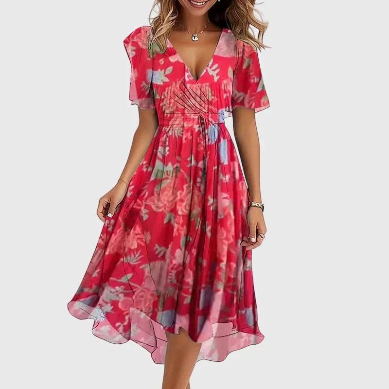 Catalina | Chic Midi Dress