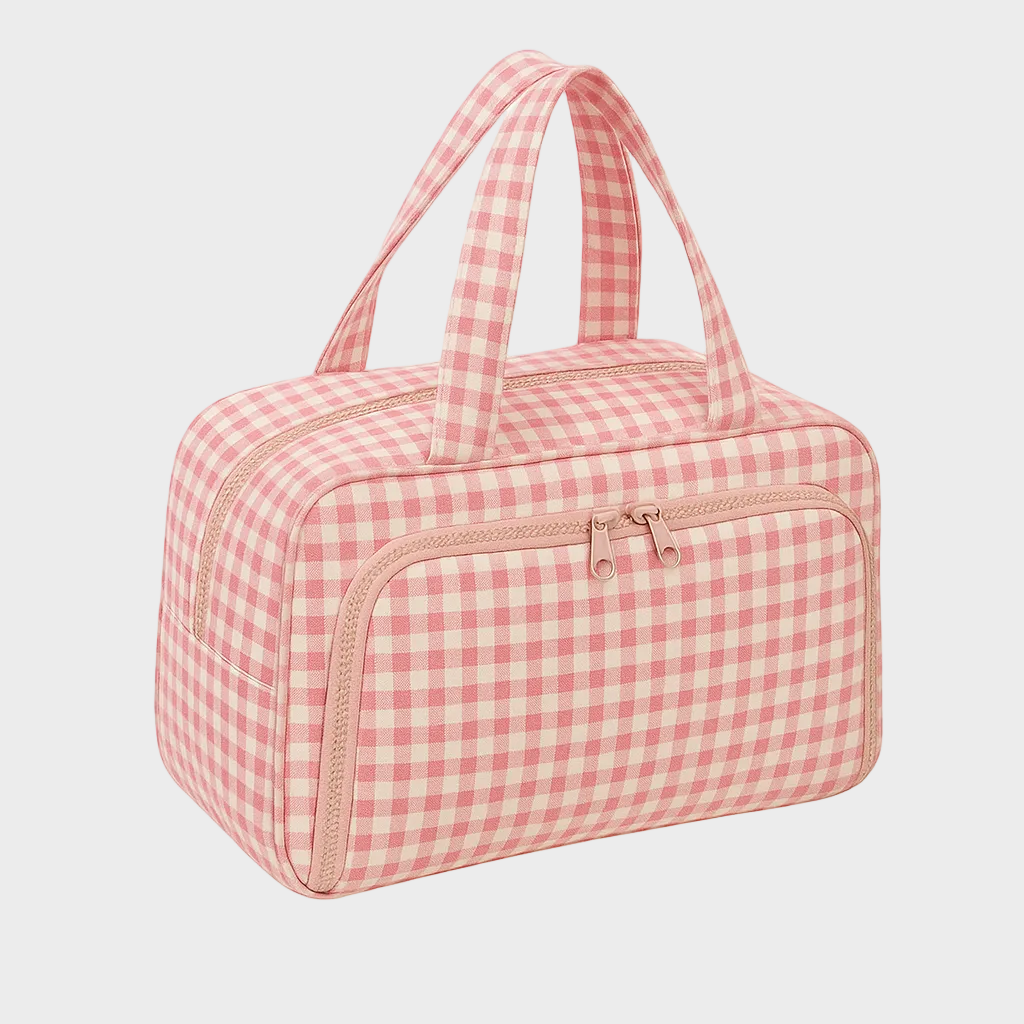 Travel Toiletry Bag with Wide Opening