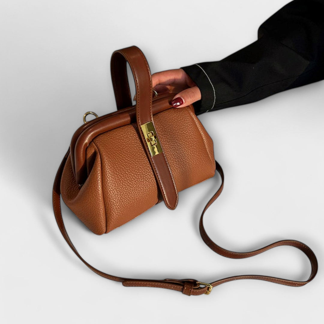 Retro Everyday Bag with Sturdy Handles