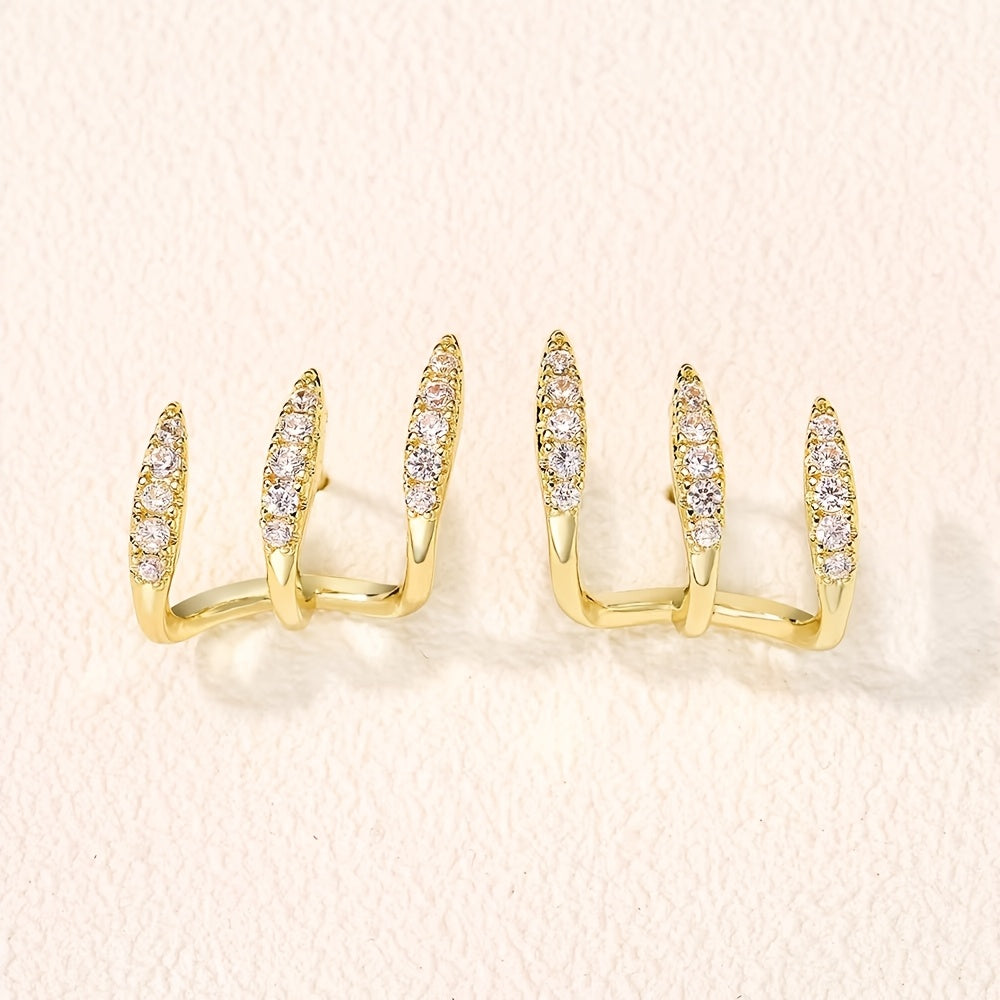 Tamsin | Triple Earrings