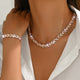 ROSE | HANDCRAFTED FISHTAIL PENDANT NECKLACE SET