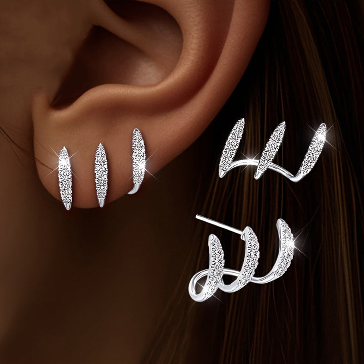 Tamsin | Triple Earrings