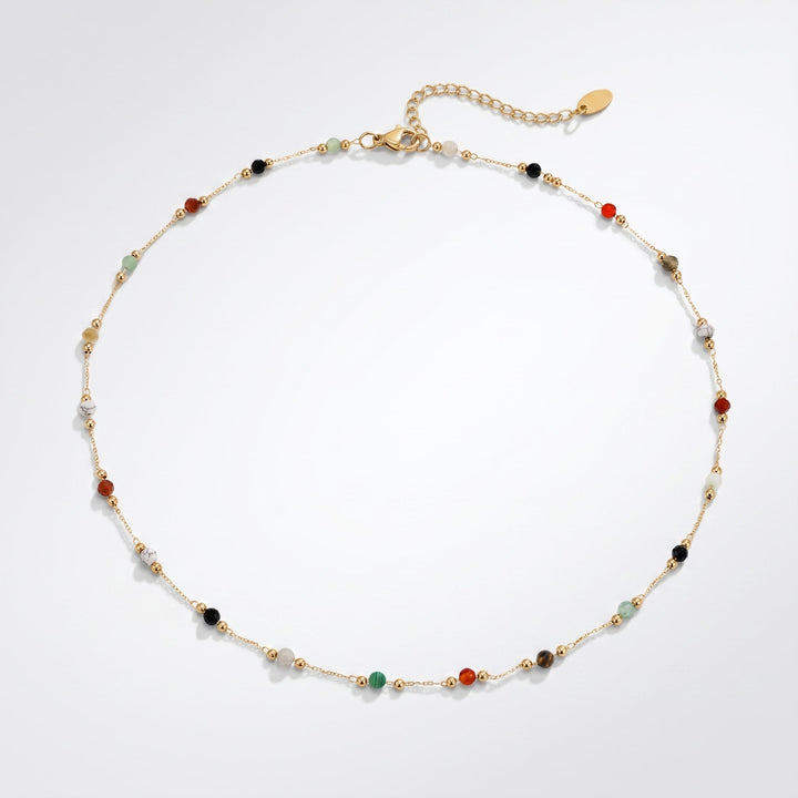 Delicate Stone Accent Necklace