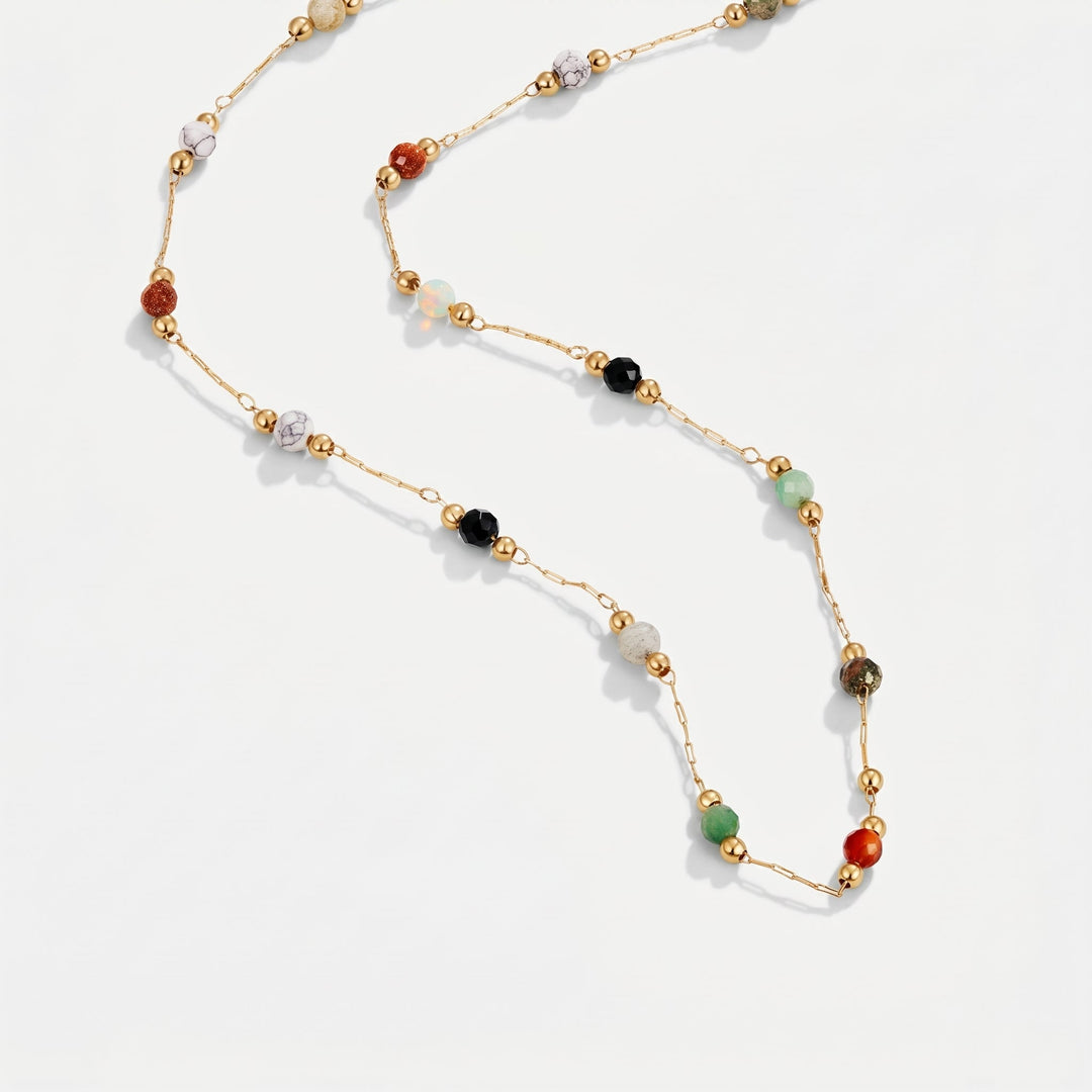 Delicate Stone Accent Necklace