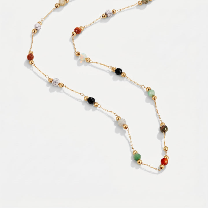 Delicate Stone Accent Necklace