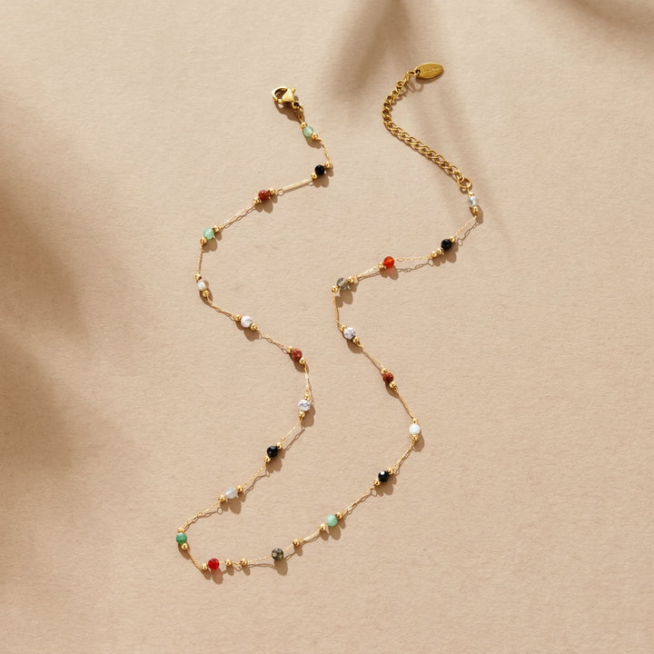 Delicate Stone Accent Necklace