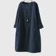 Grace | Relaxed Corduroy Midi Dress