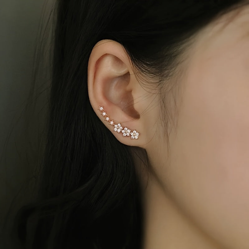 Edith | Floral Earrings