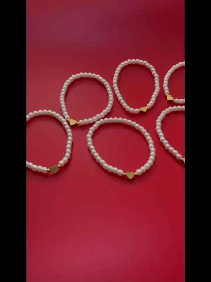 Abigail | Heart Initial Bracelet (A–Z)