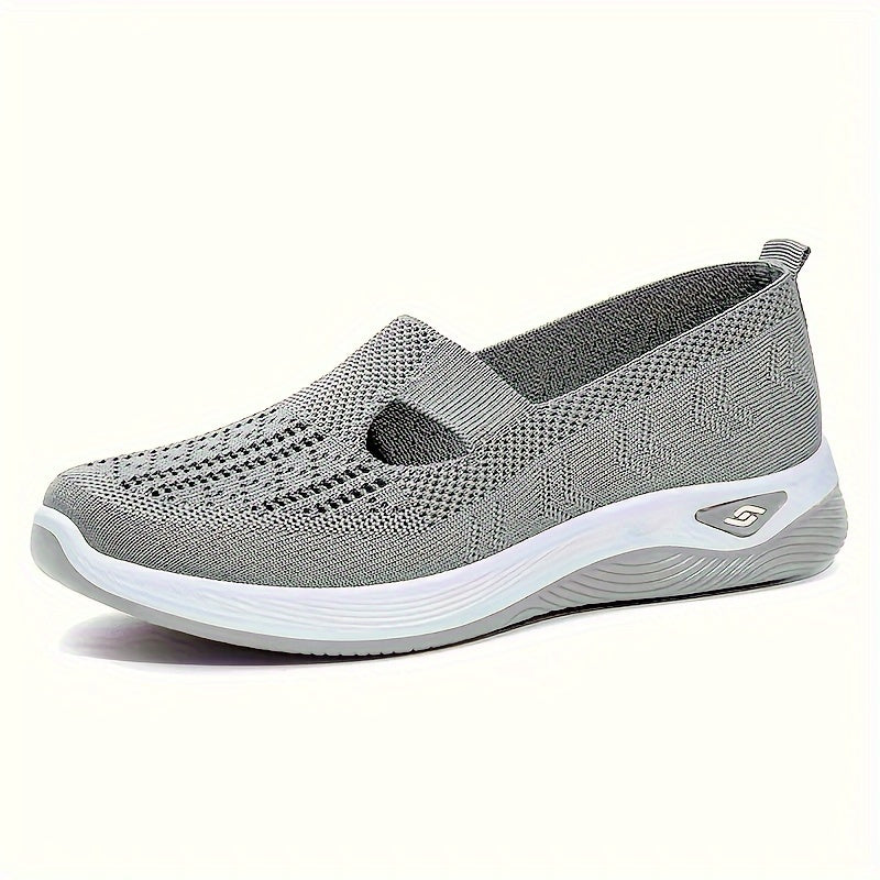 MURIEL | KNIT PLATFORM TRAINERS