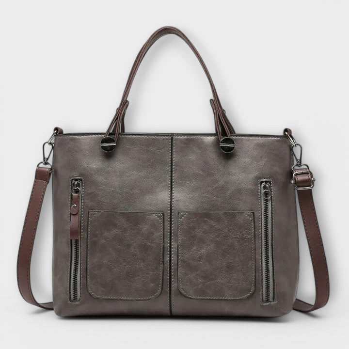 Minimalist Structured Leather Handbag