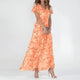 AILLENN | FLOWING WAIST-FLATTERING MAXI DRESS