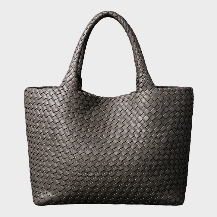 Hand-Woven Shoulder Tote Bag