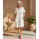 Lara - Stylish Polo Hiding Tummy Dress