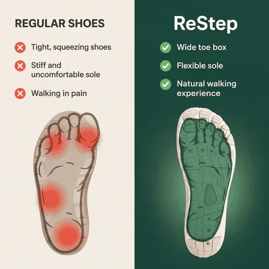 RESTEP | LIGHTWEIGHT ORTHOPEDIC WALKING SHOES
