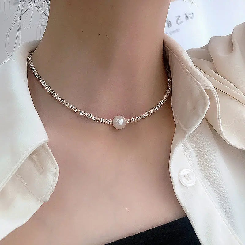 Mary | Vintage Pearl Necklace
